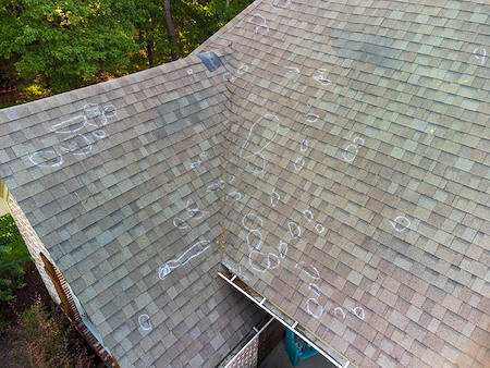 What Hail Damage Looks Like on a Roof and When to Call a Pro
