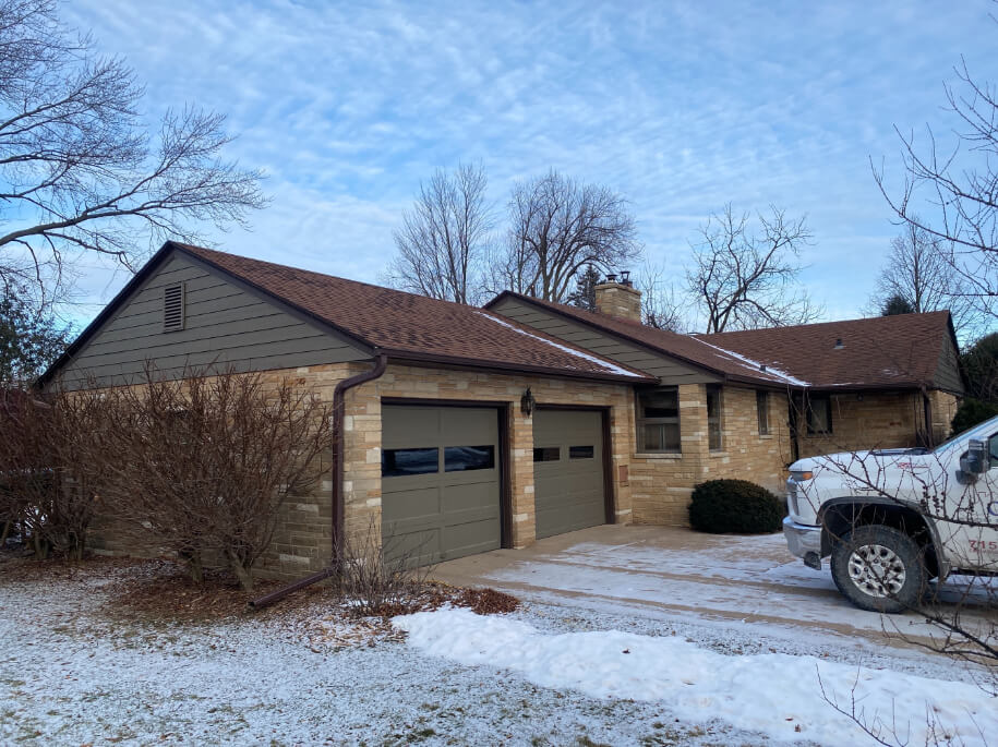 GAF Timberline HDZ Roof Replacement, Image II Standing Seam Metal Roof