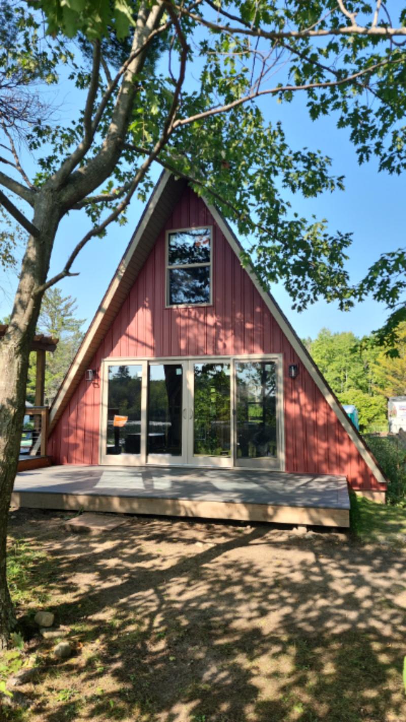 Mastic Board & Batten Vertical Vinyl Siding,Thermo-Tech Full-Frame Windows
