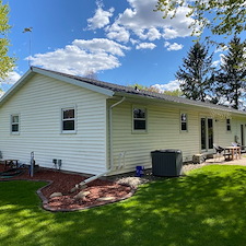 Mastic-Carved-Wood-Vinyl-Siding-Versetta-Ledgestone-Aluminum-Fascia-Soffit-Seamless-Gutters-Aluminum-Trim-Wrap-Titan-Clad-Garage-Door-in-Plover-WI 9