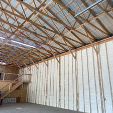 Pole-Building-Closed-Cell-Spray-Foam-Insulation-and-Blow-In-Cellulose-Insulation-in-Stevens-Point-WI 1