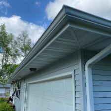 Replacement of Soffit and Seamless Gutter Installation in Wausau, WI 14