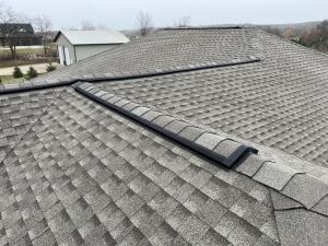 Ridge-Guard Roof Ridge Protection System